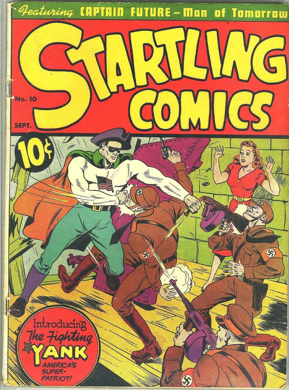 Comic Book Cover For Startling Comics 10 - Version 1