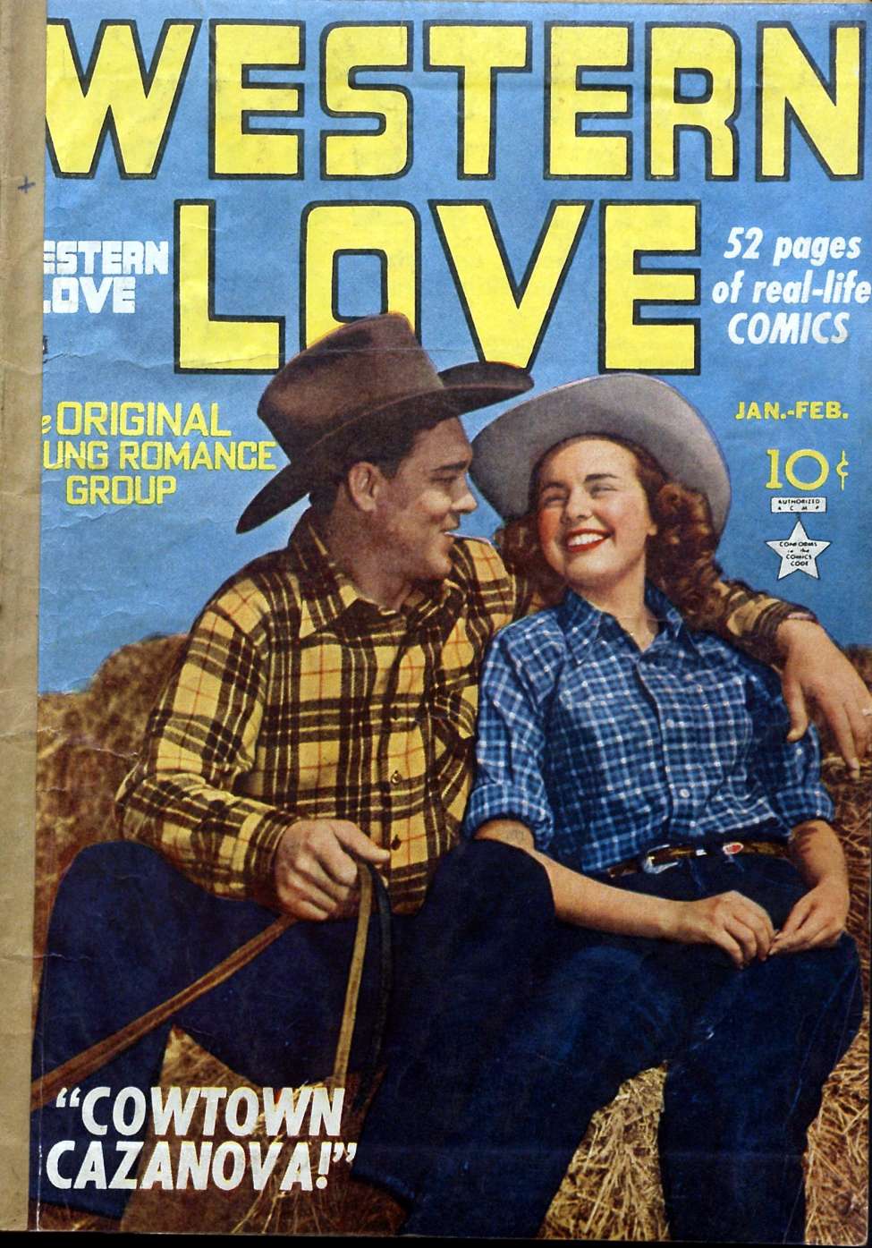 Comic Book Cover For Western Love 4