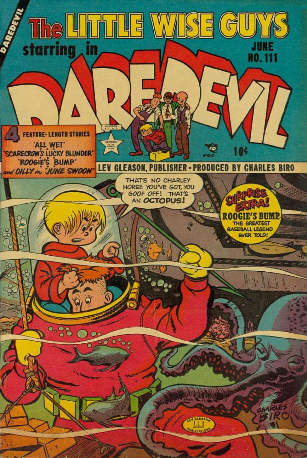 Comic Book Cover For Daredevil Comics 111