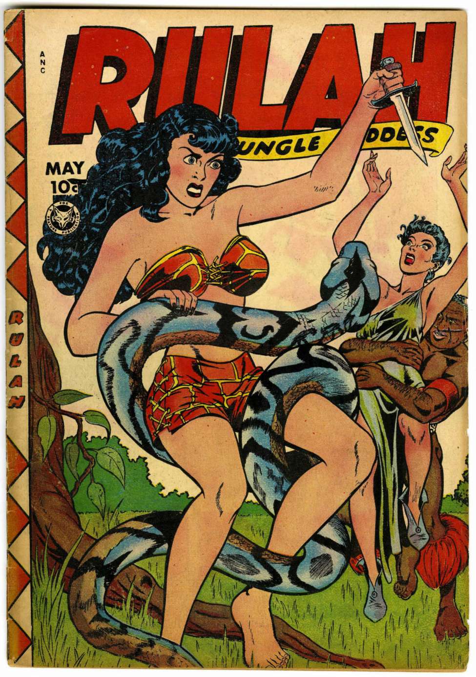 Comic Book Cover For Rulah Jungle Goddess 26
