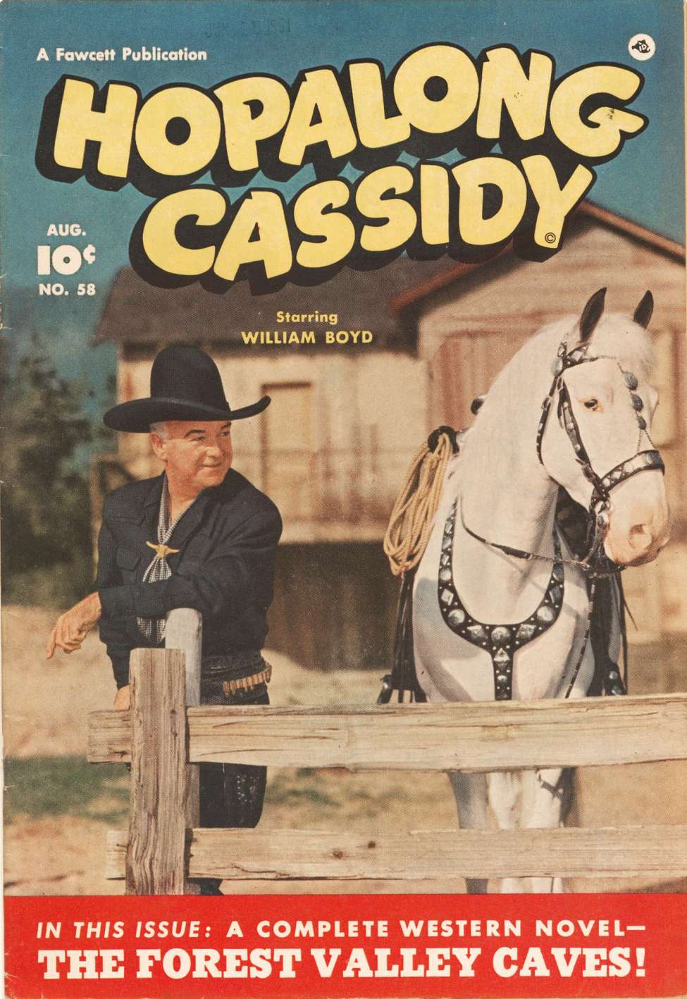 Book Cover For Hopalong Cassidy 58