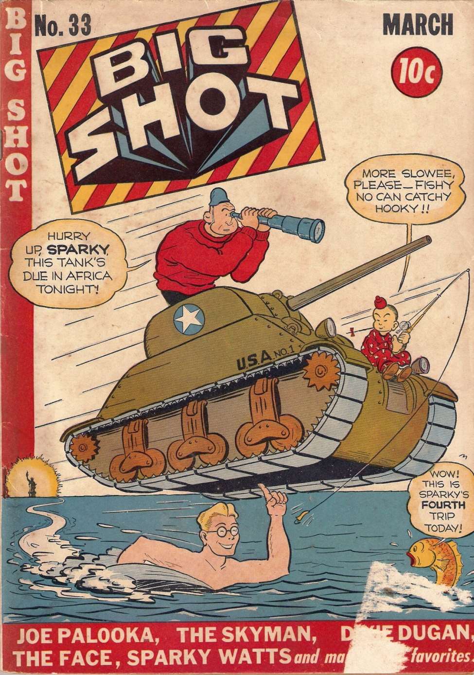 Comic Book Cover For Big Shot 33