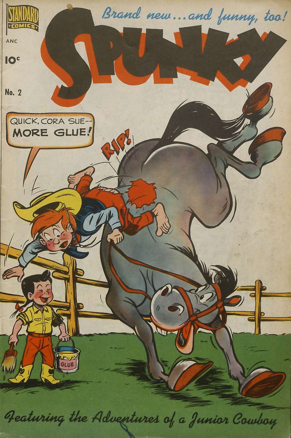 Comic Book Cover For Spunky 2