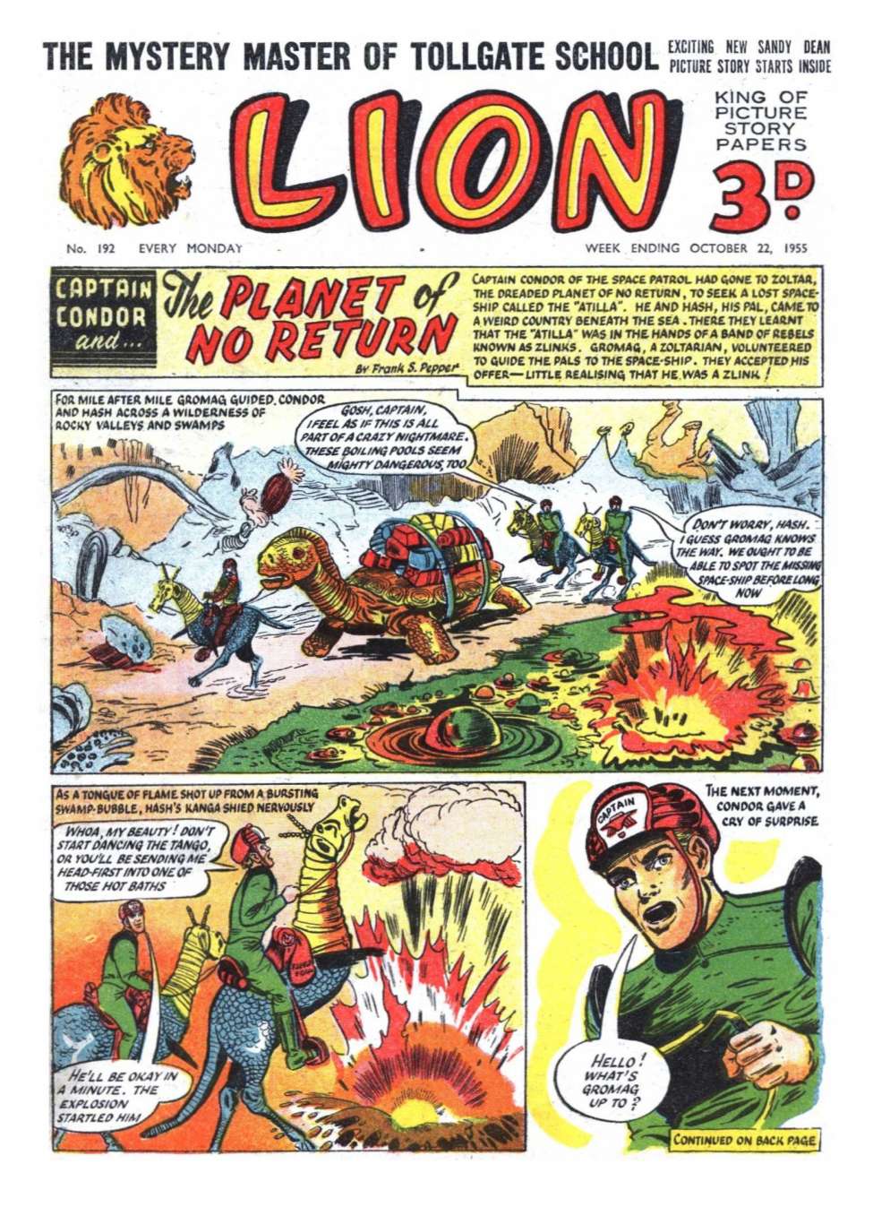 Comic Book Cover For Lion 192