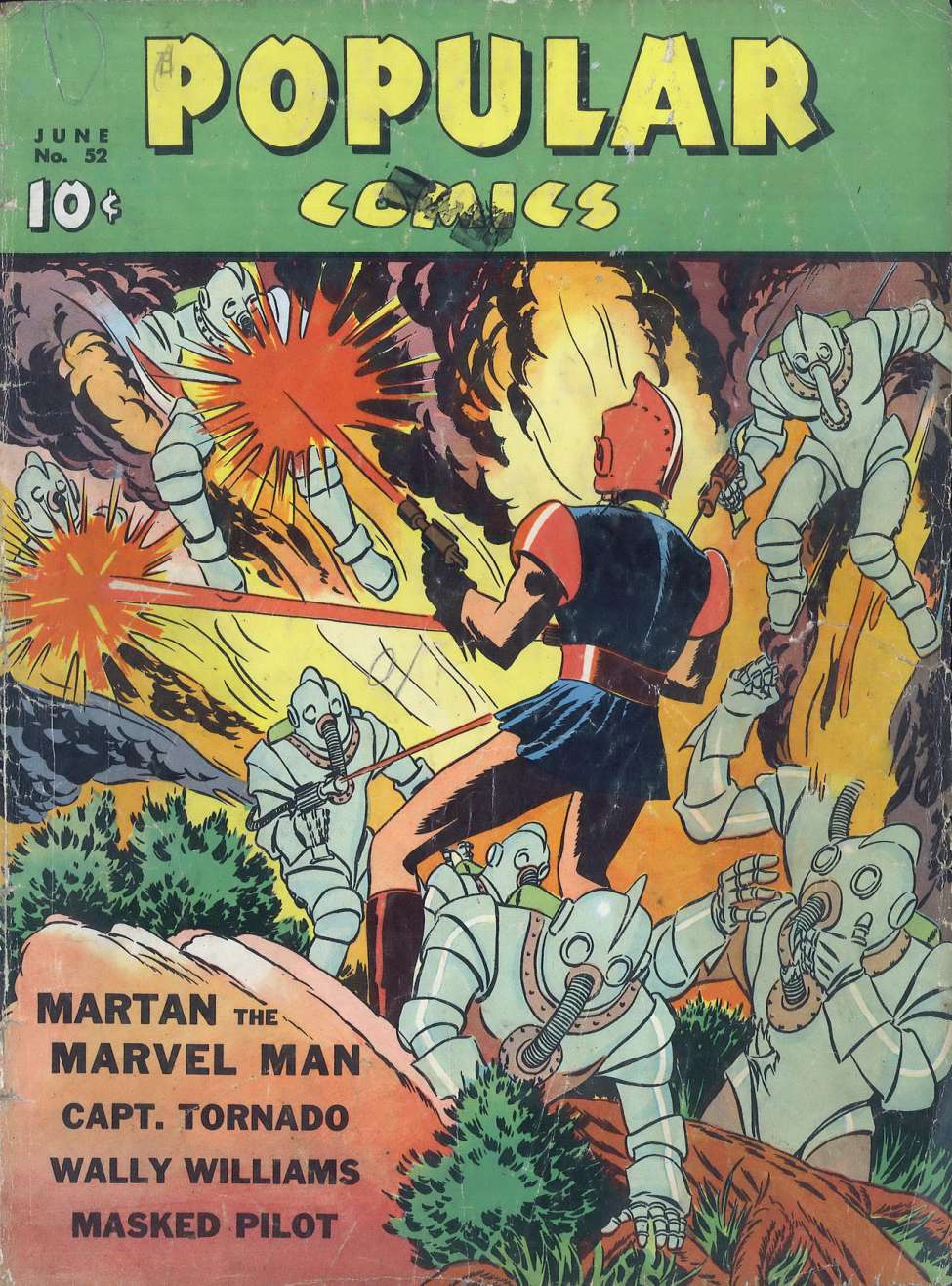 Book Cover For Popular Comics 52