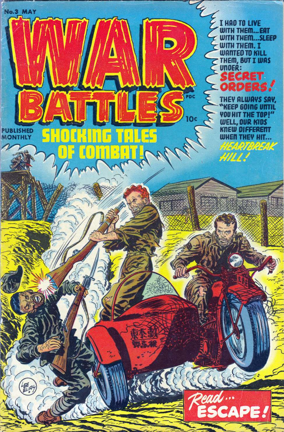Comic Book Cover For War Battles 3