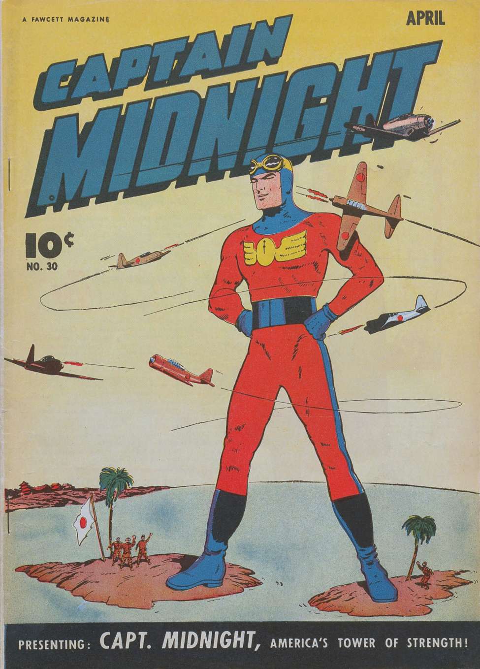 Comic Book Cover For Captain Midnight 30