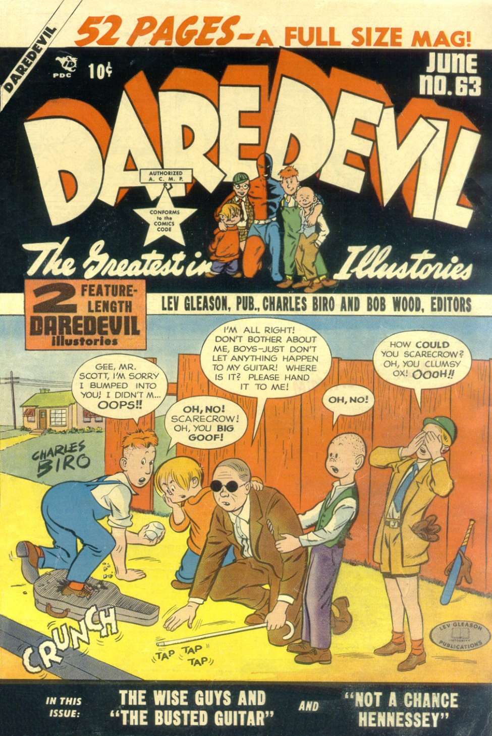 Comic Book Cover For Daredevil Comics 63