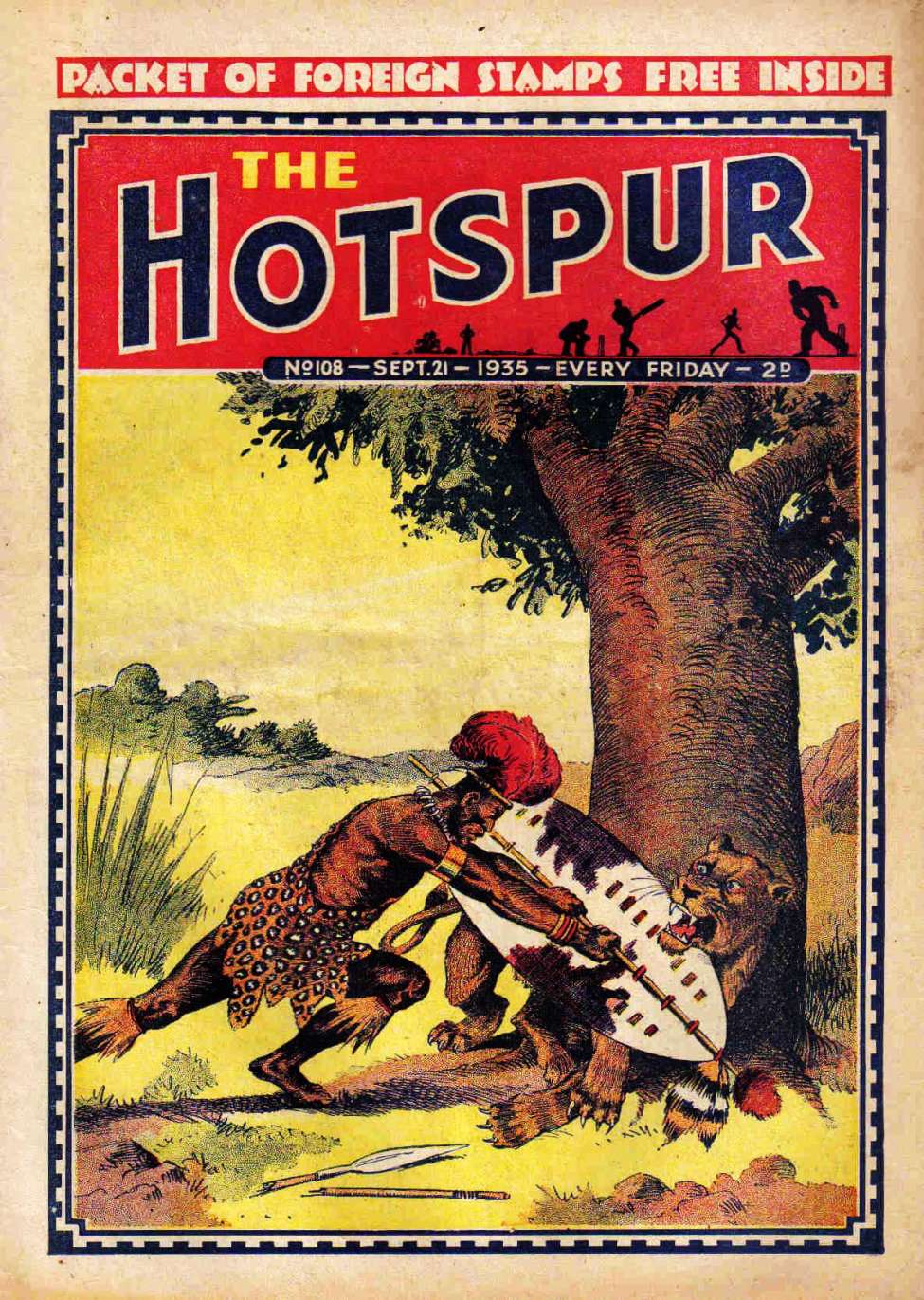 Book Cover For The Hotspur 108