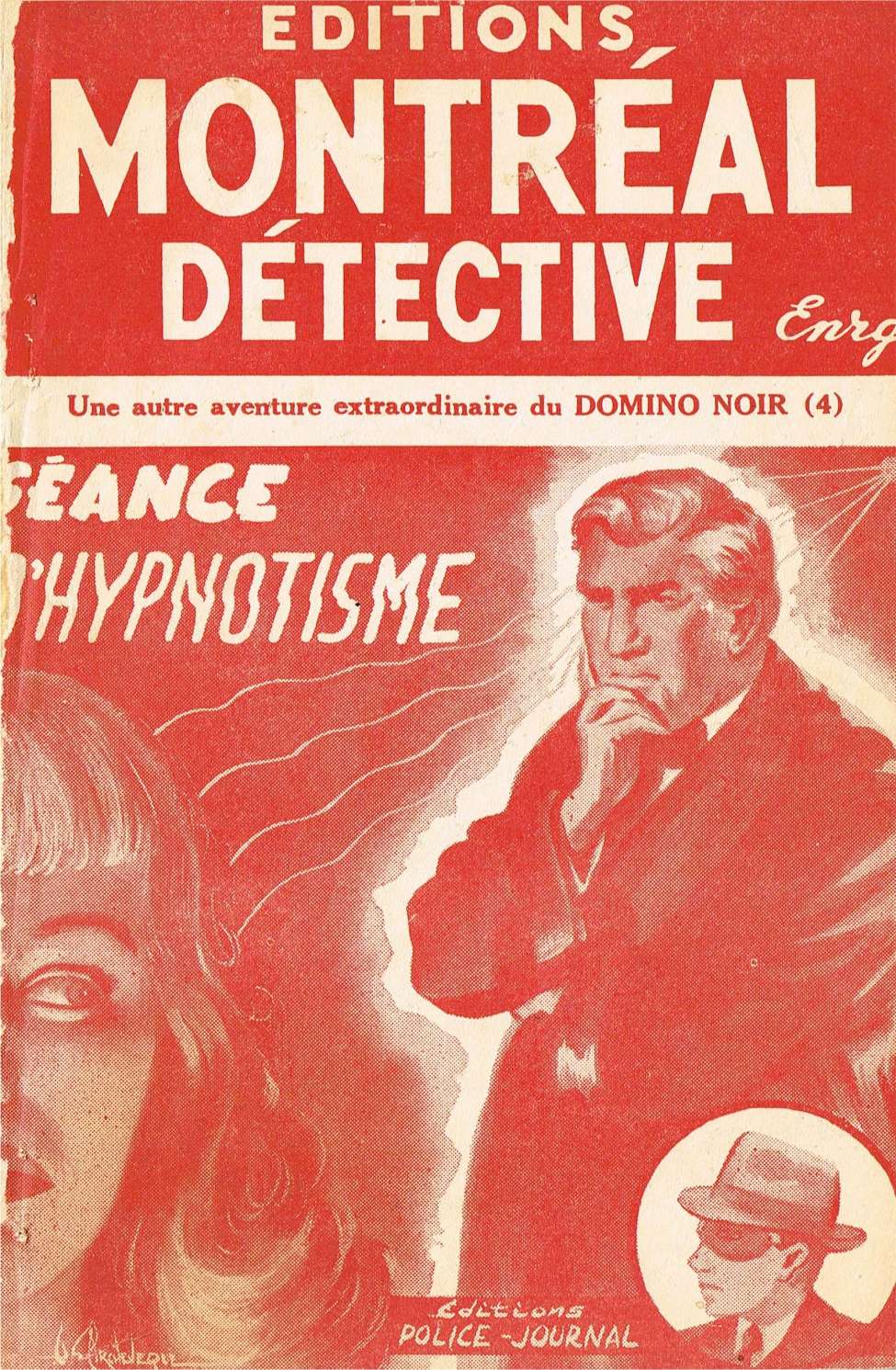 Comic Book Cover For Domino Noir v2 4 - Séance d'hypnotisme