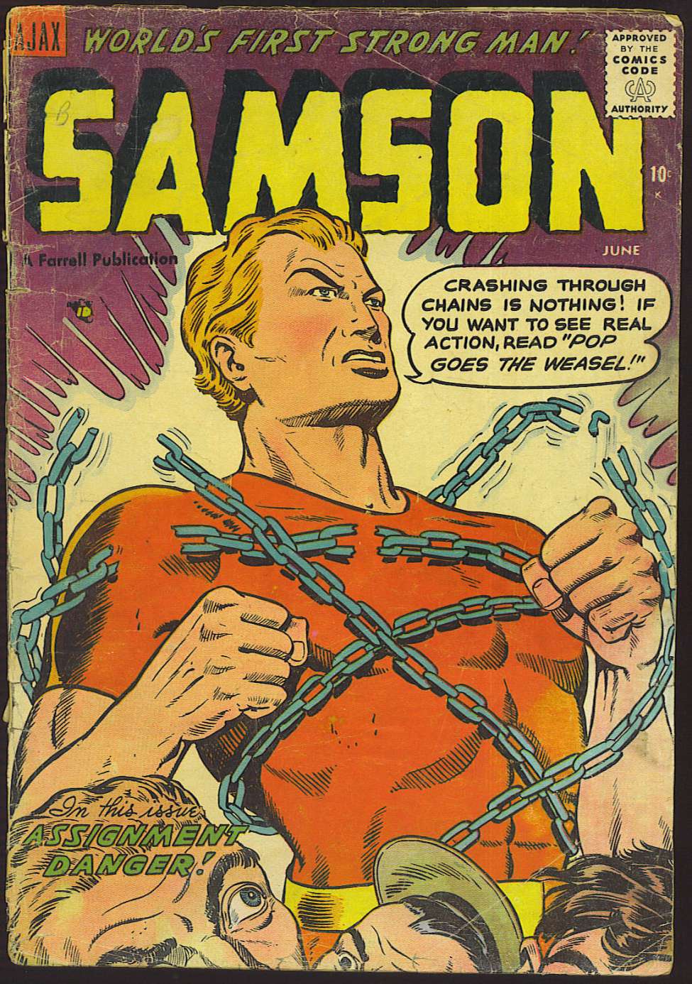 Book Cover For Samson 13