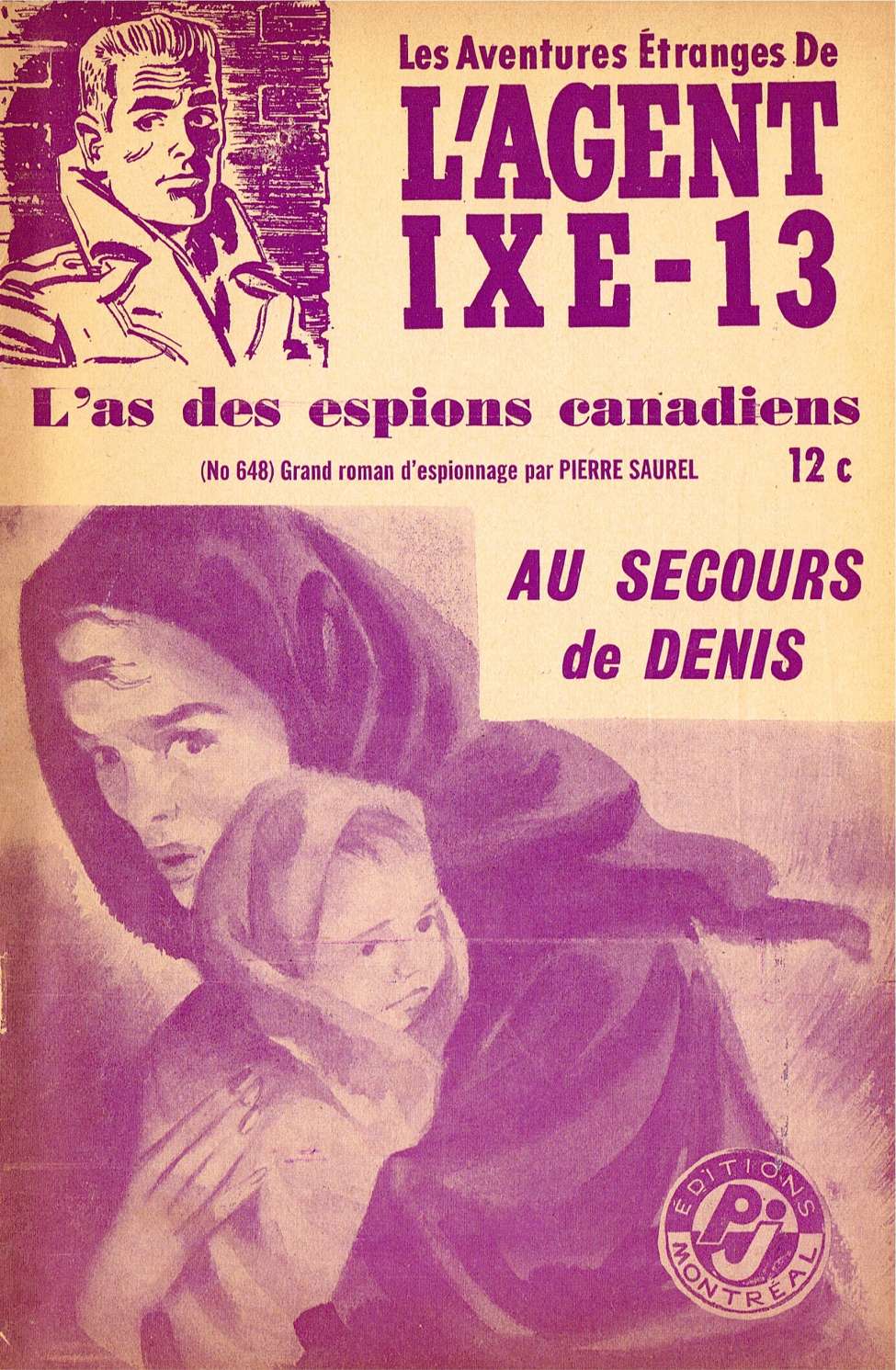 Book Cover For L'Agent IXE-13 v2 648 - Au secours de Denis