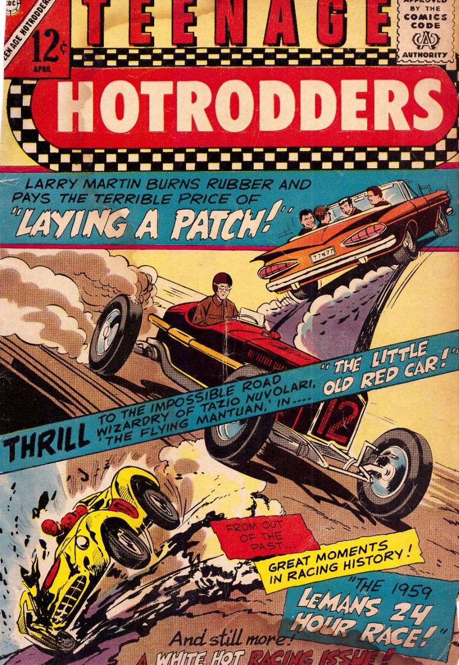 Comic Book Cover For Teenage Hotrodders 17
