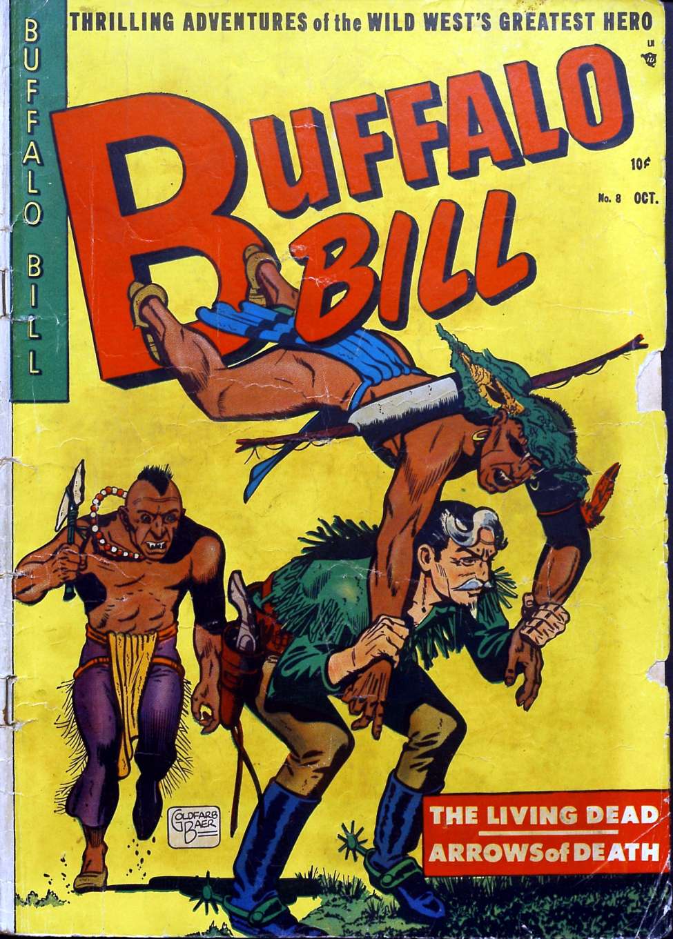 Comic Book Cover For Buffalo Bill 8