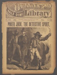 Large Thumbnail For Beadle's Half Dime Library 823 - Poker Jack, the Detective Sport