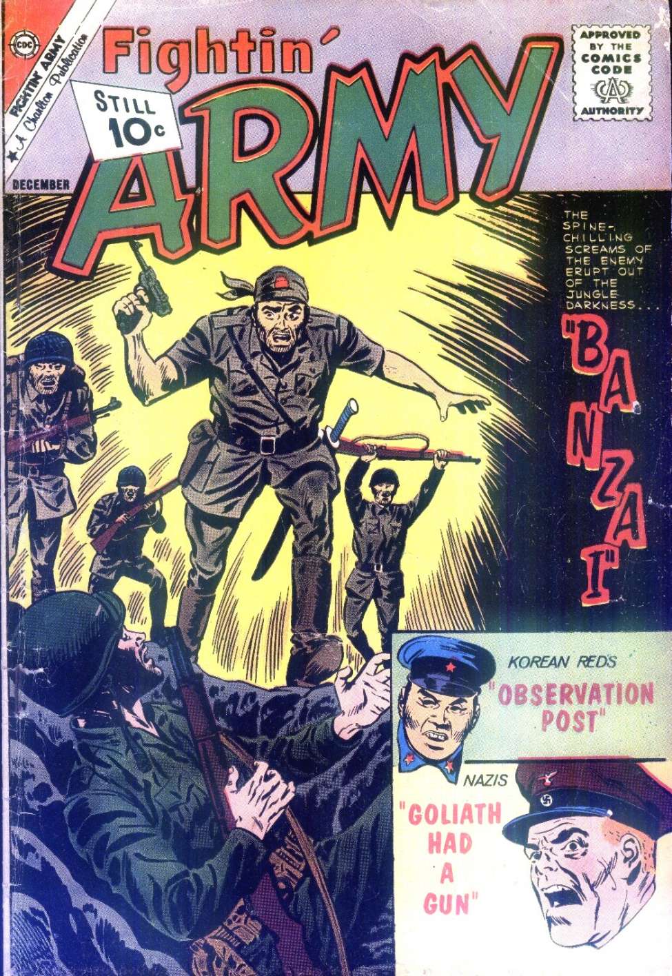 Comic Book Cover For Fightin' Army 44