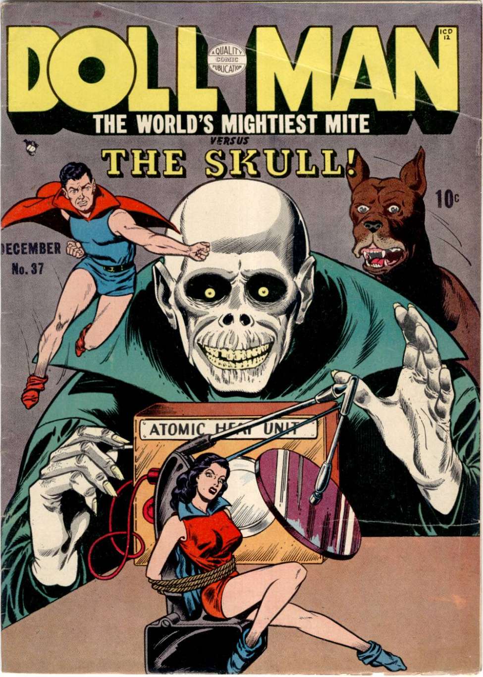 Comic Book Cover For Doll Man 37