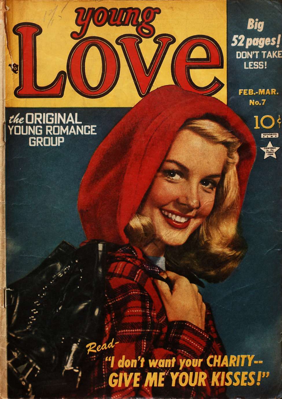Comic Book Cover For Young Love 7