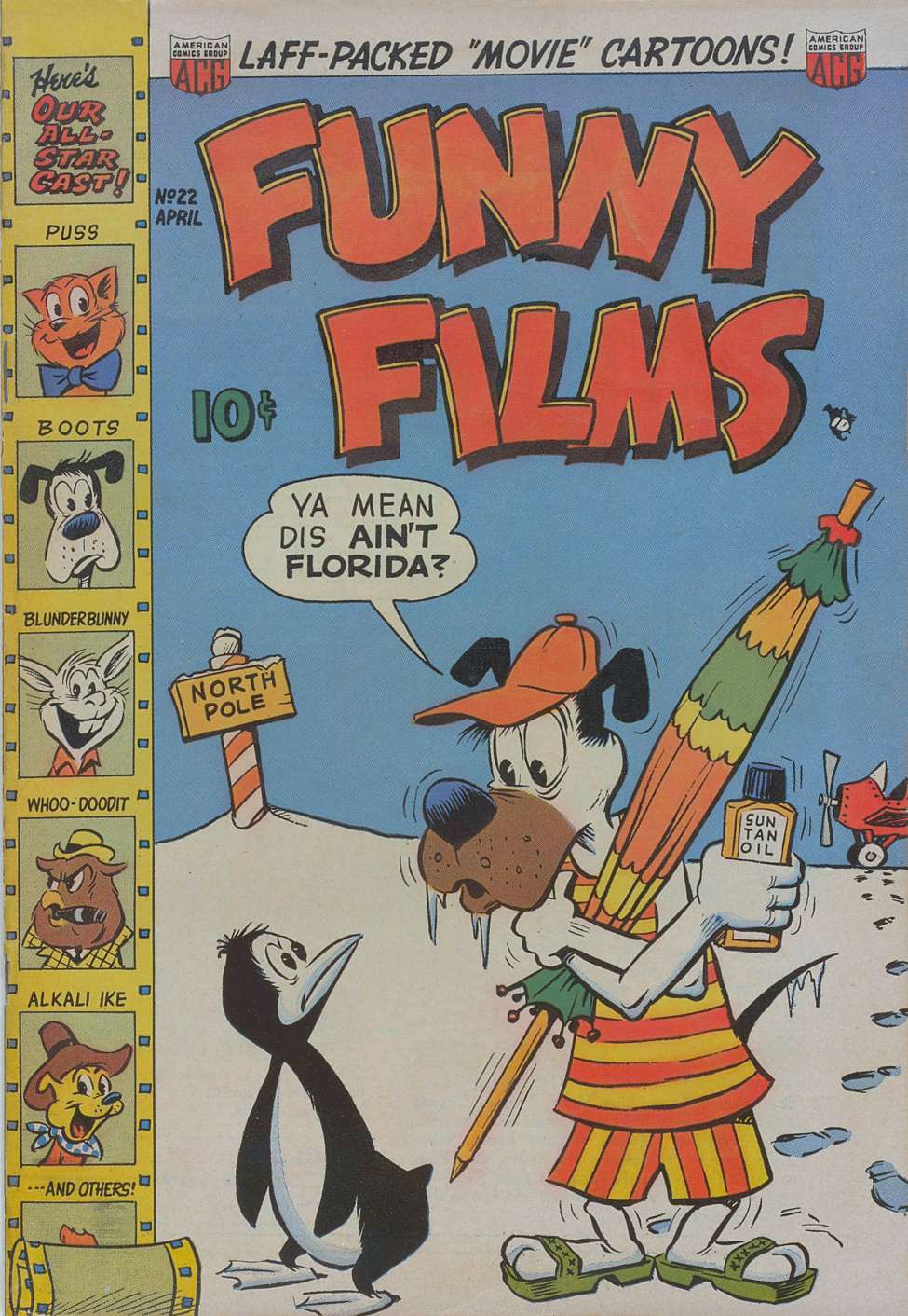 Book Cover For Funny Films 22
