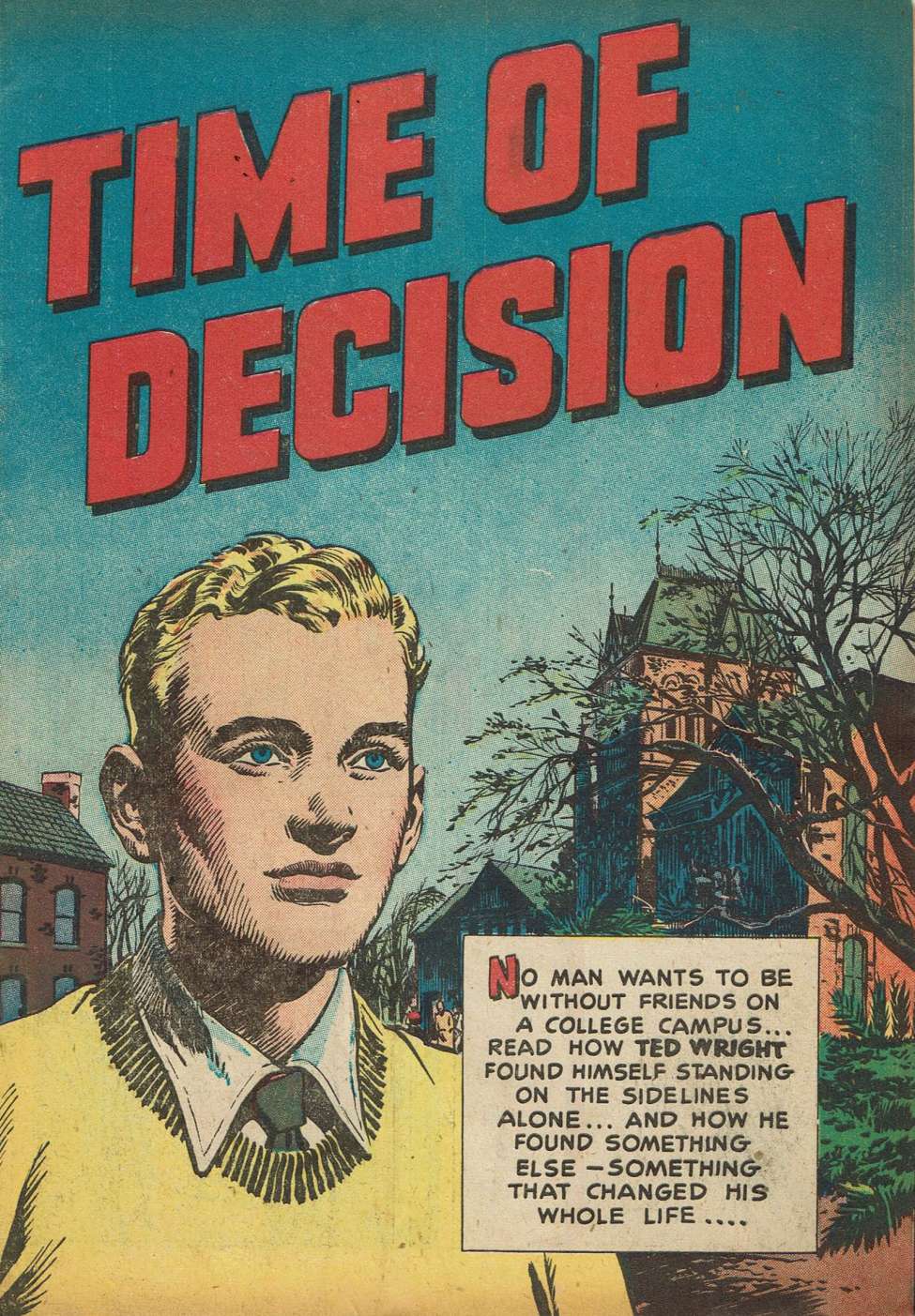 Book Cover For Time of Decision - Version 2