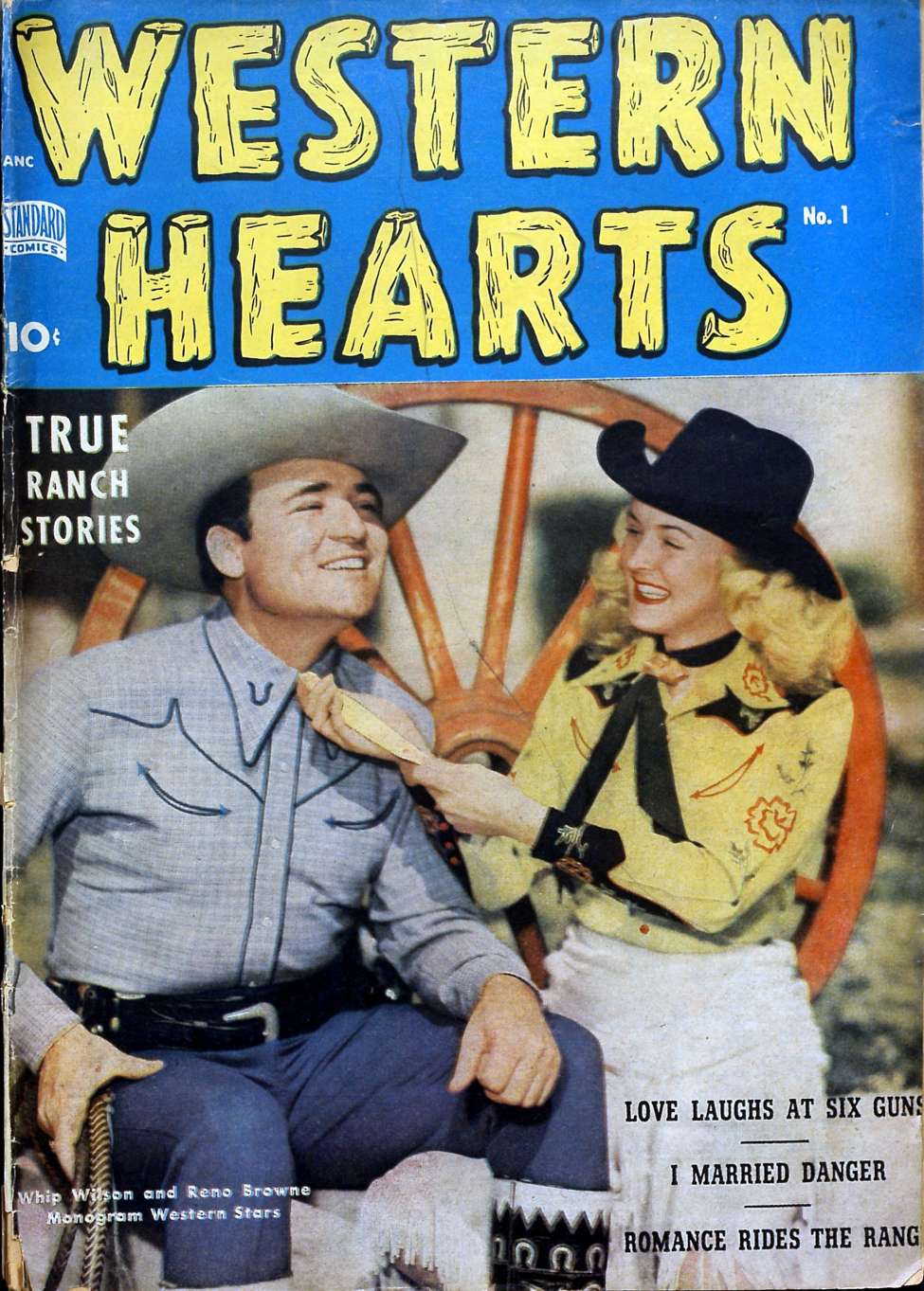Comic Book Cover For Western Hearts 1