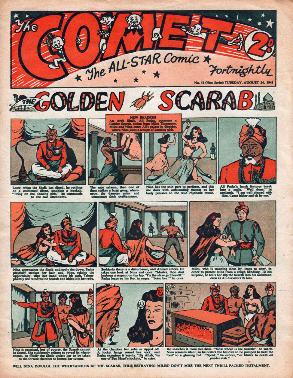 Book Cover For The Comet 51