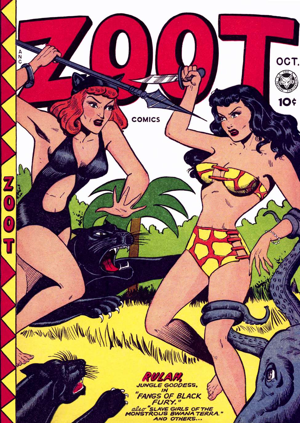 Book Cover For Zoot Comics 9