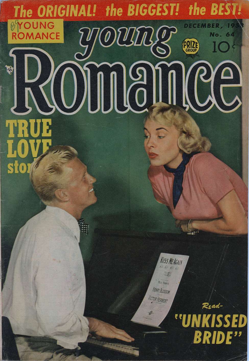 Comic Book Cover For Young Romance 64
