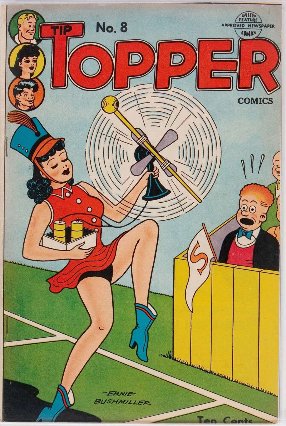 Book Cover For Tip Topper Comics 8
