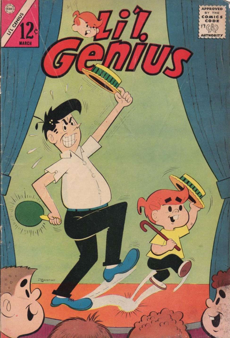 Book Cover For Li'l Genius 49