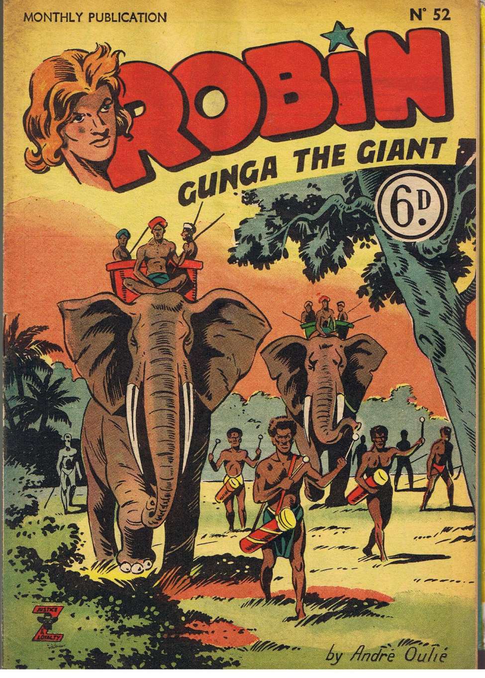 Book Cover For Robin 52 Gunga The Giant