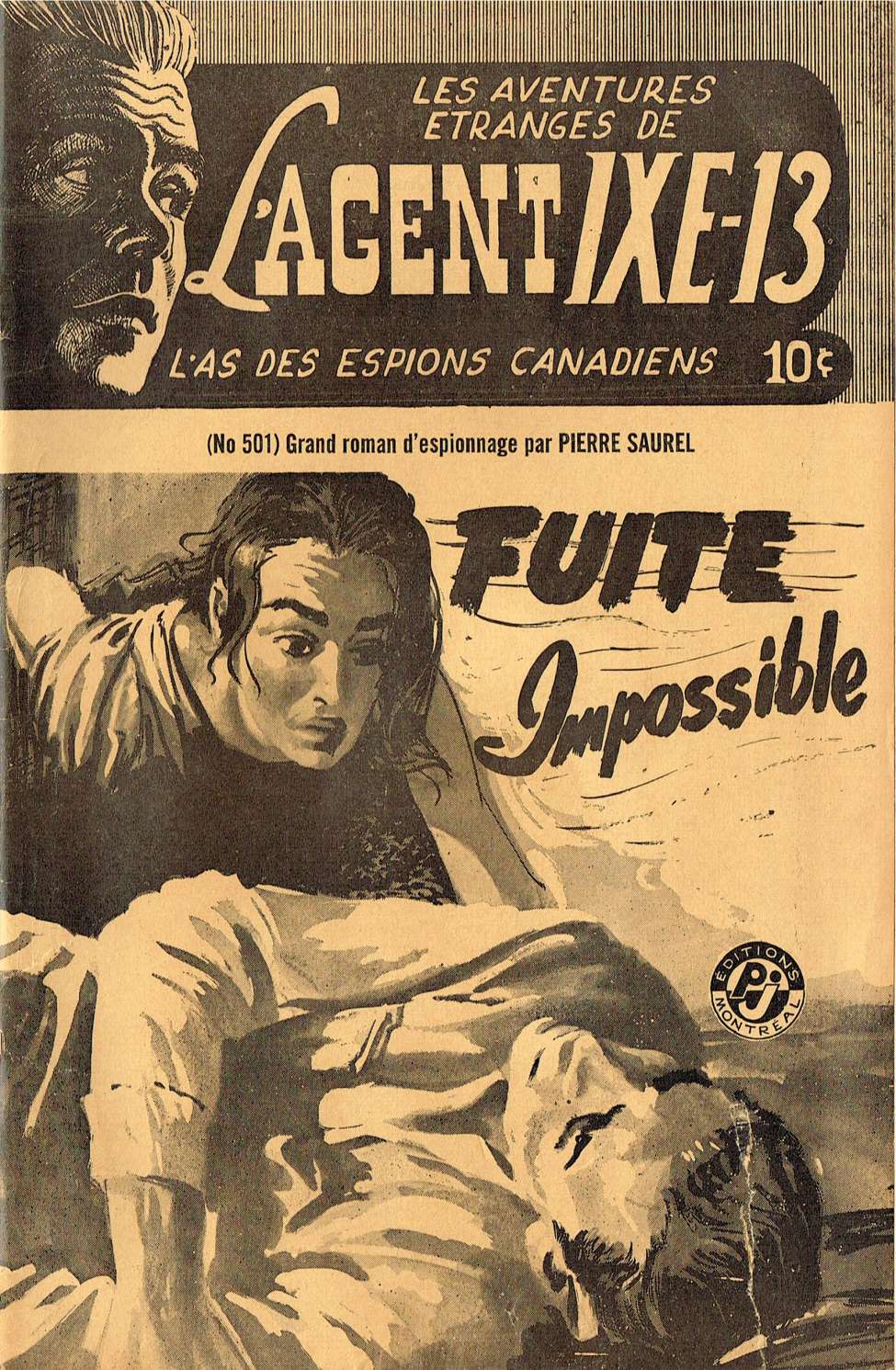 Book Cover For L'Agent IXE-13 v2 501 - Fuite impossible