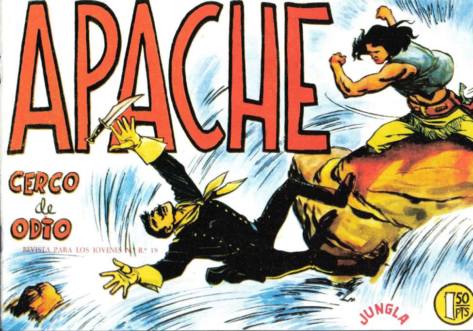 Comic Book Cover For Apache 4 - Cerco De Odio