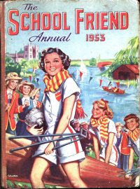 Large Thumbnail For The School Friend Annual 1953