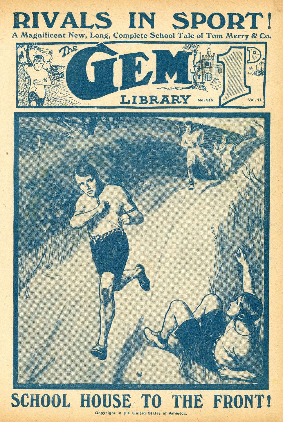 Comic Book Cover For The Gem v2 515 - Rivals in Sport