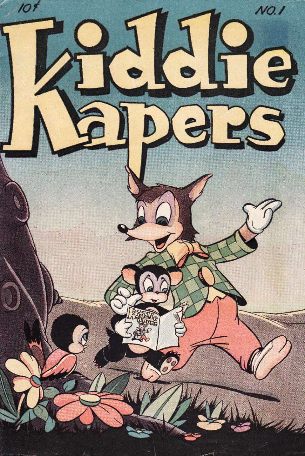 Comic Book Cover For Kiddie Kapers Company - Kiddie Kapers 1