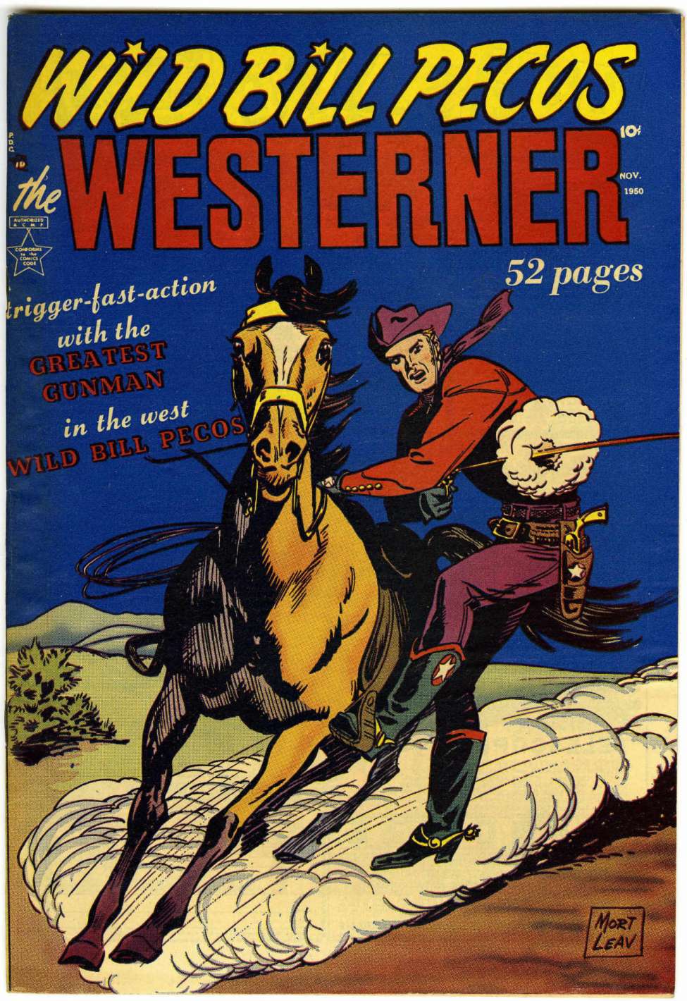 Comic Book Cover For The Westerner 30