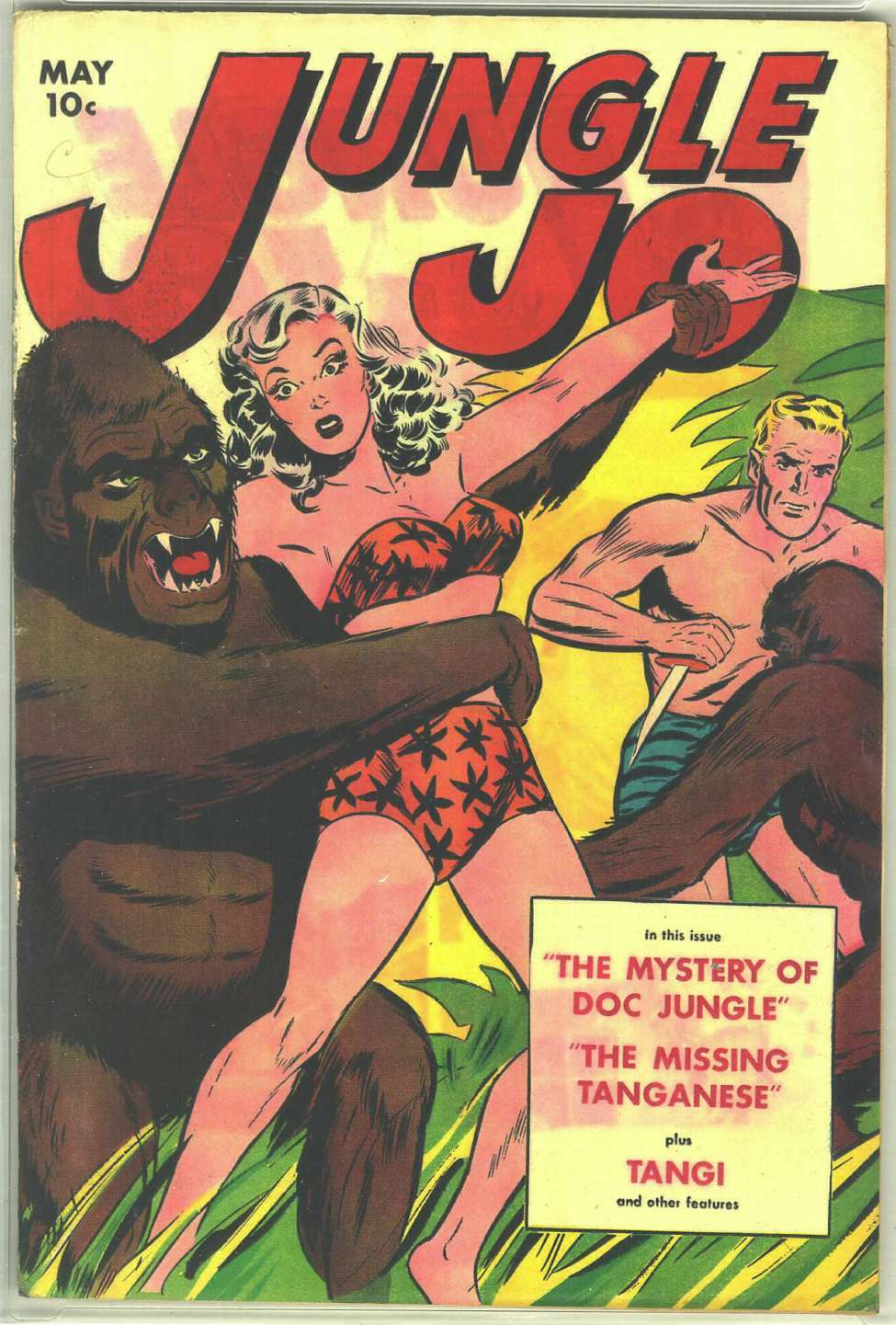 Comic Book Cover For Jungle Jo 1