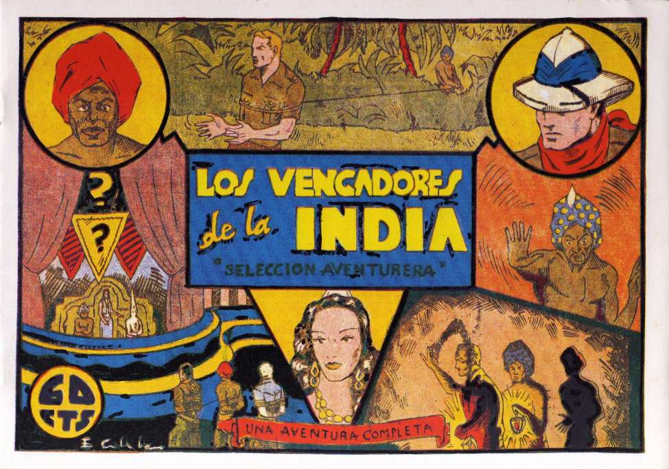 Book Cover For Los Vengadores de la India 1 - Los Vengadores de la India