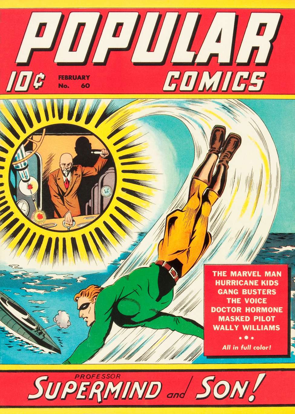 Comic Book Cover For Popular Comics 60