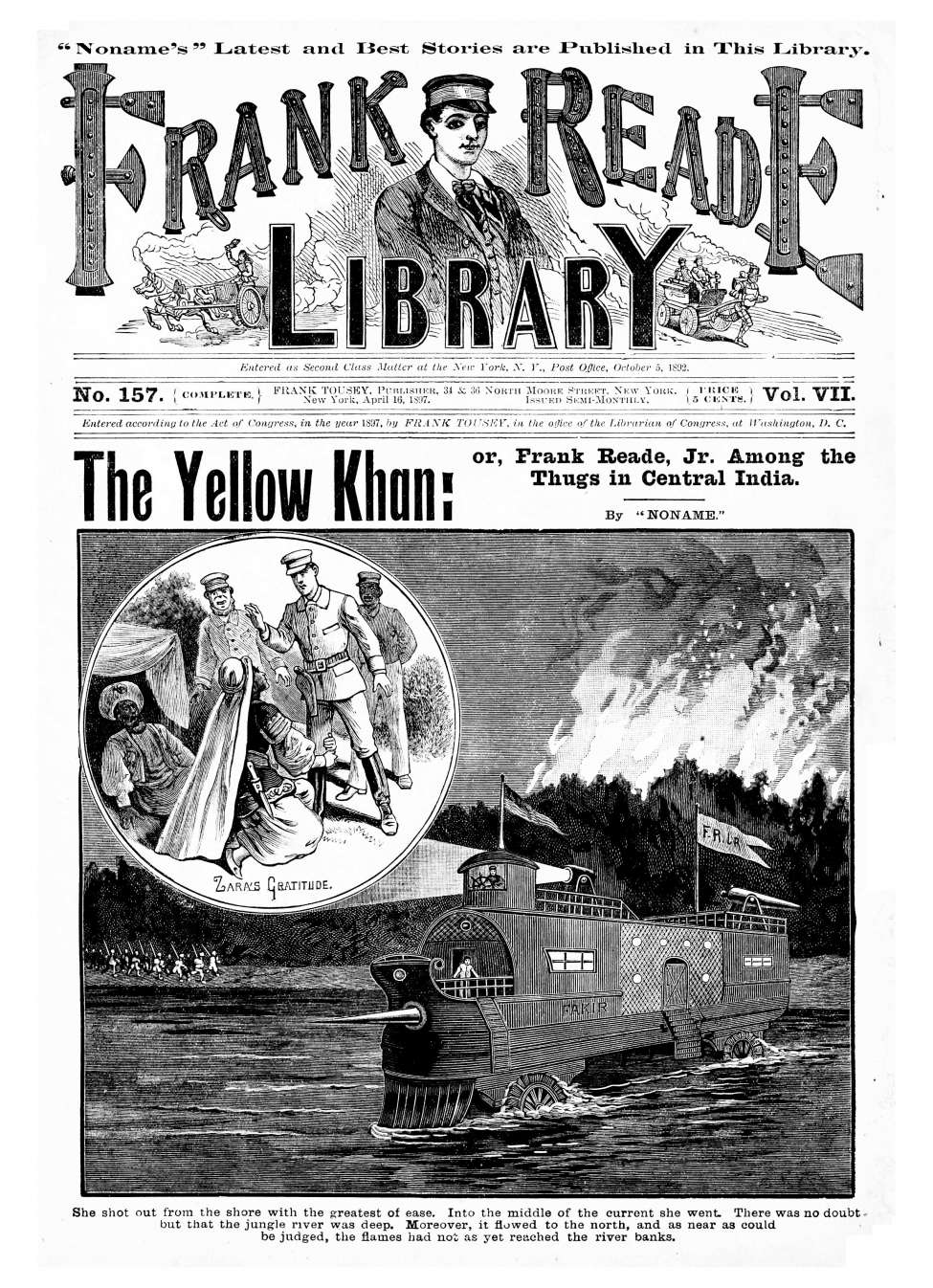 Comic Book Cover For v07 157 - The Yellow Khan