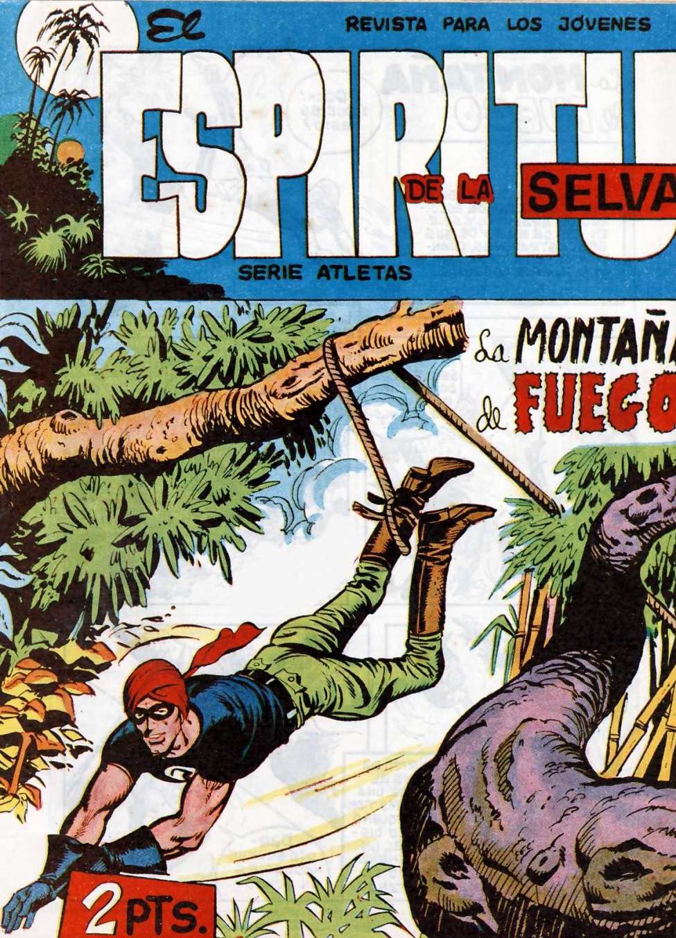 Comic Book Cover For El Espiritu De La Selva 49 - La Montaña De Fuego