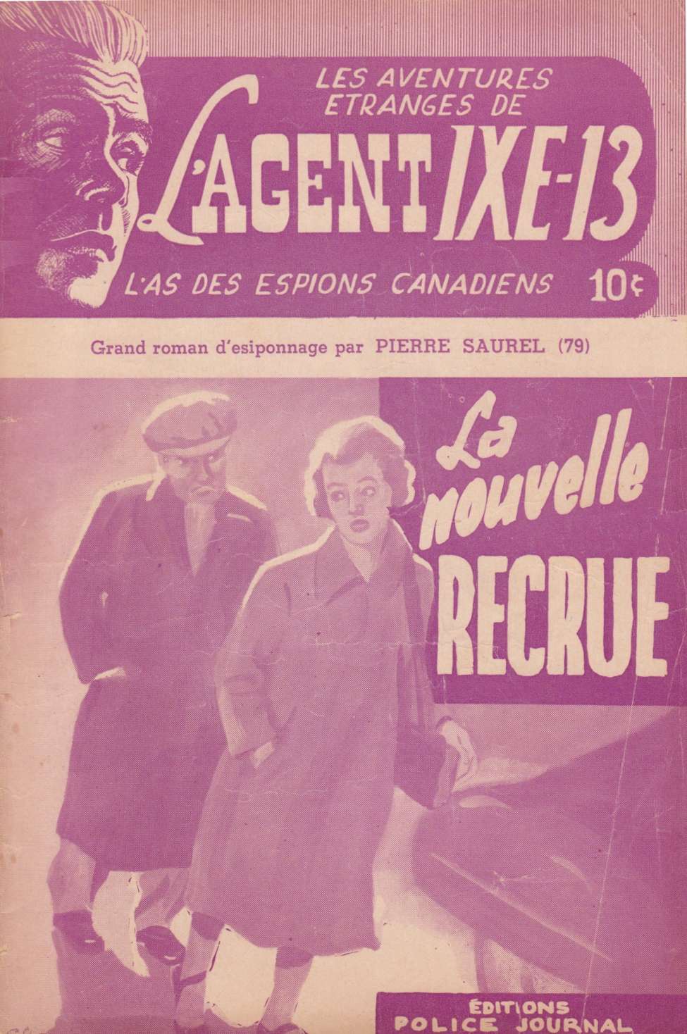 Book Cover For L'Agent IXE-13 v2 79 - La nouvelle recrue