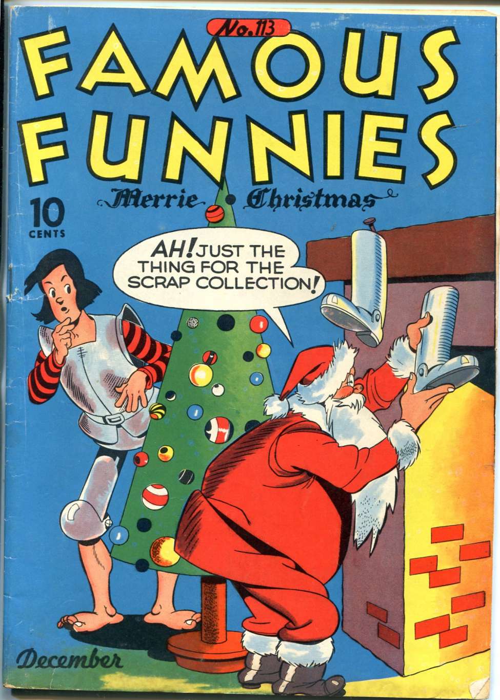 Book Cover For Famous Funnies 113