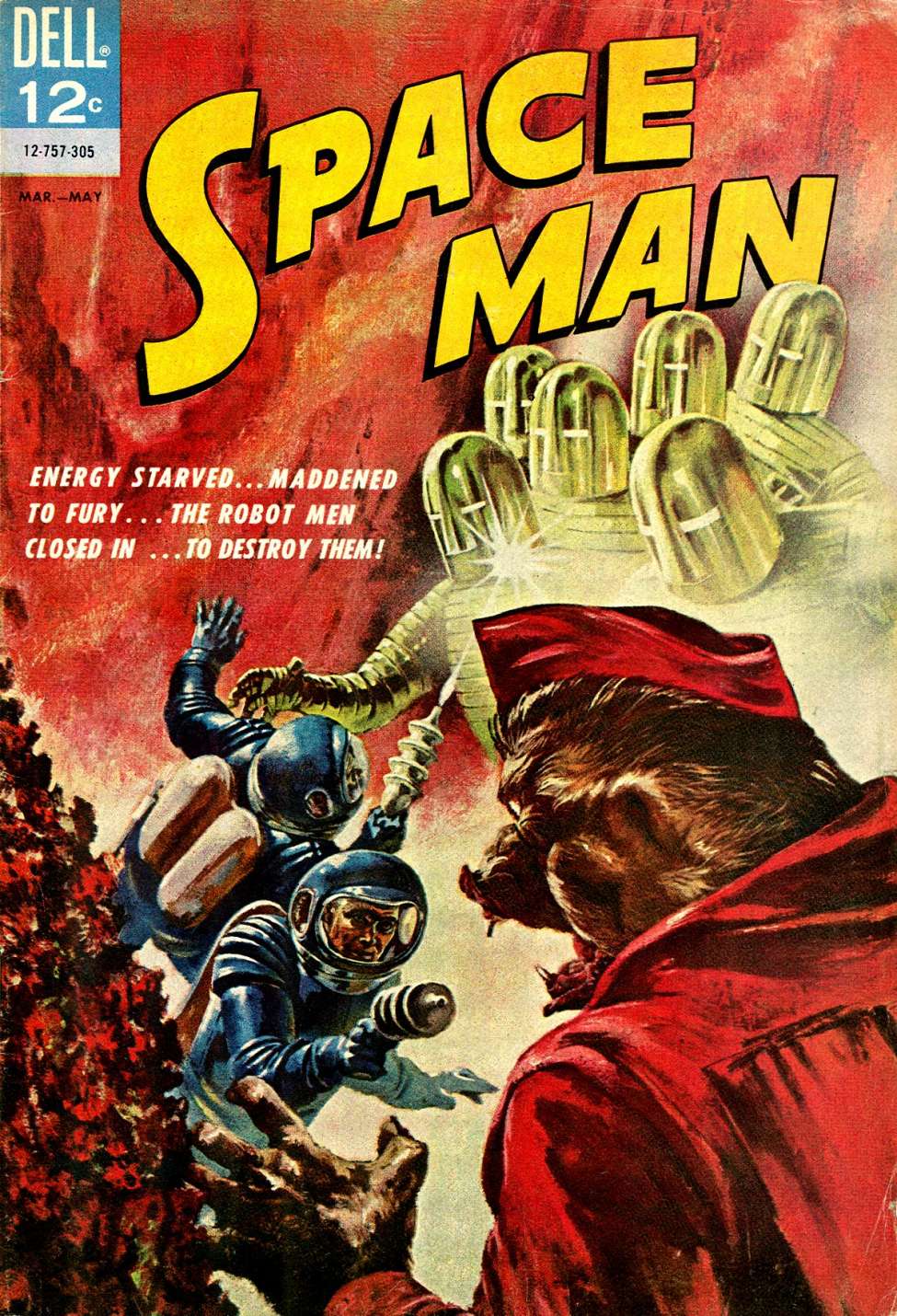 Book Cover For Space Man 4
