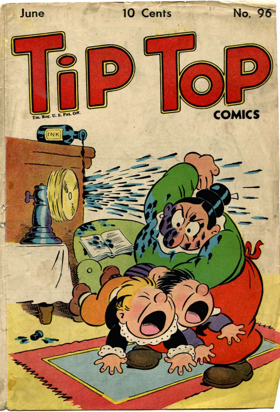 Book Cover For Tip Top Comics 96