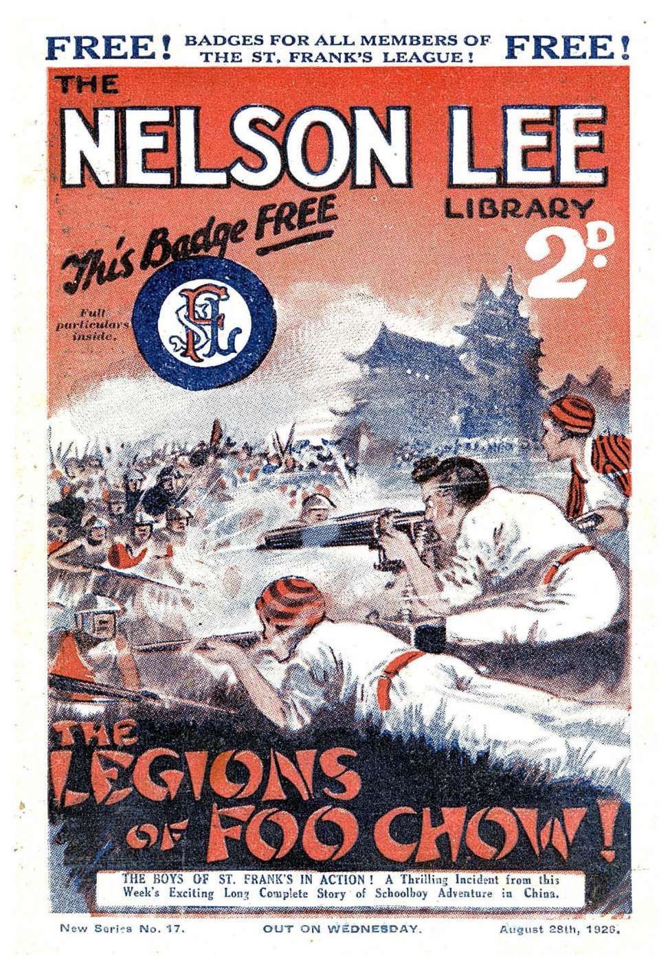Comic Book Cover For Nelson Lee Library s2 17 - The Legions of Foo Chow