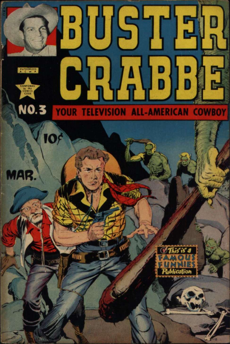 Comic Book Cover For Buster Crabbe 3