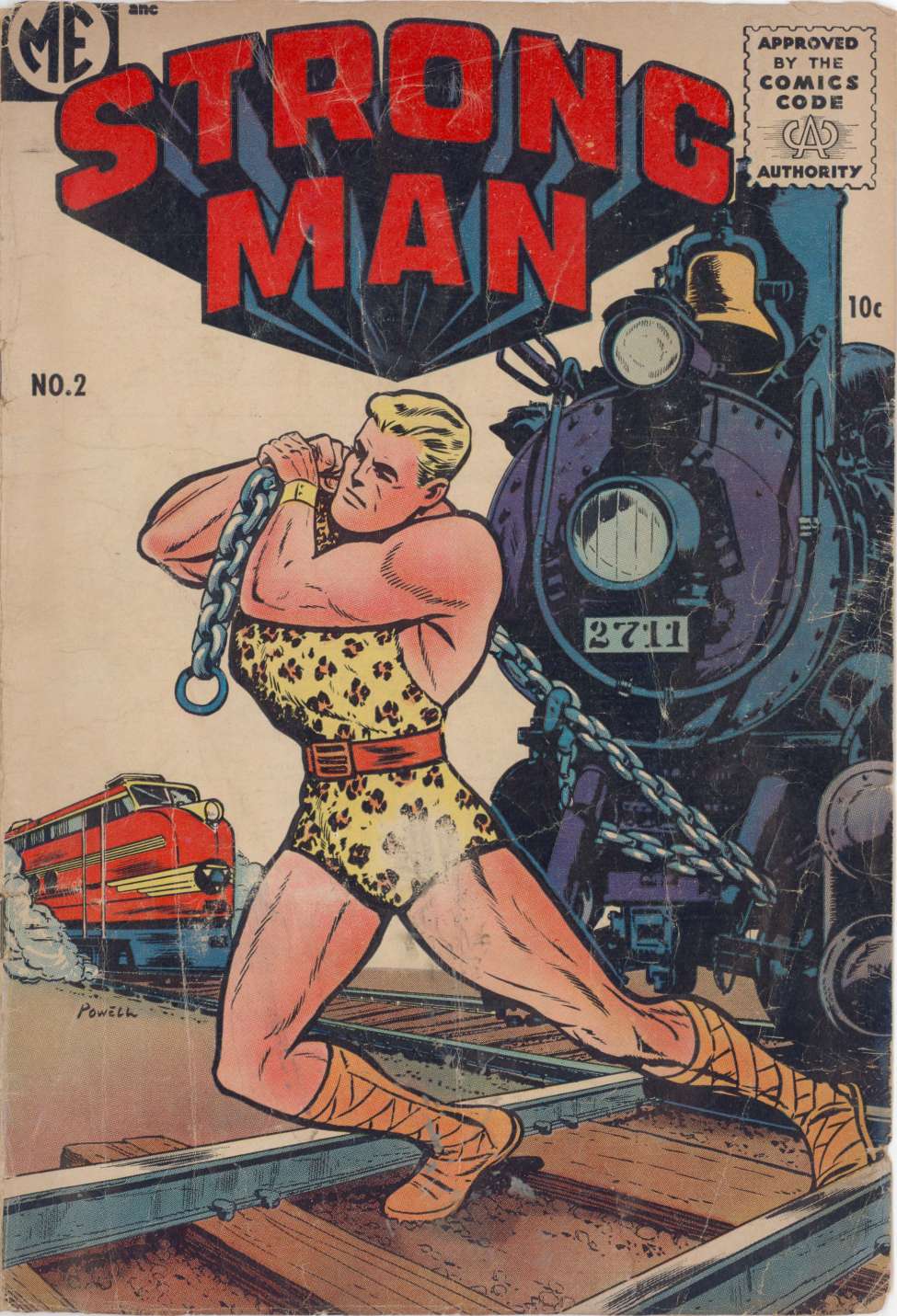 Comic Book Cover For Strongman 2 - Version 2