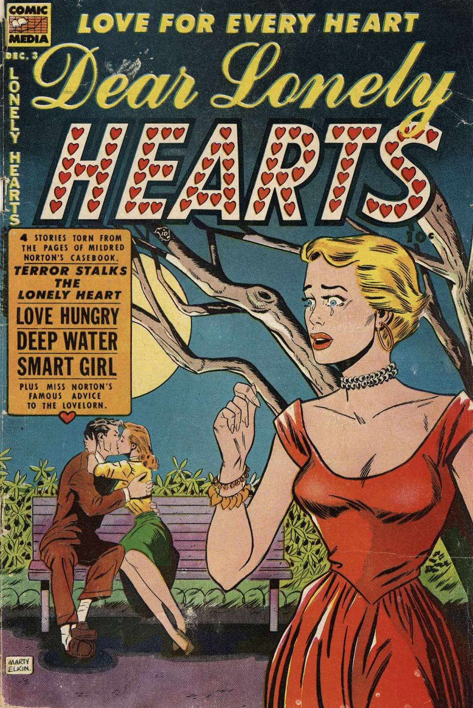 Comic Book Cover For Dear Lonely Hearts 3